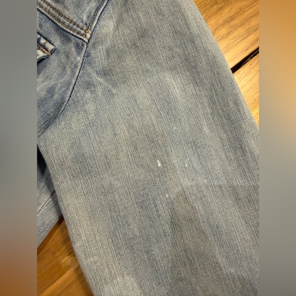 Kut from the Kloth Light Blue Jean Jacket - Picture 8 of 8